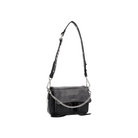 Max Mini Black leather bag, side product picture Neuville