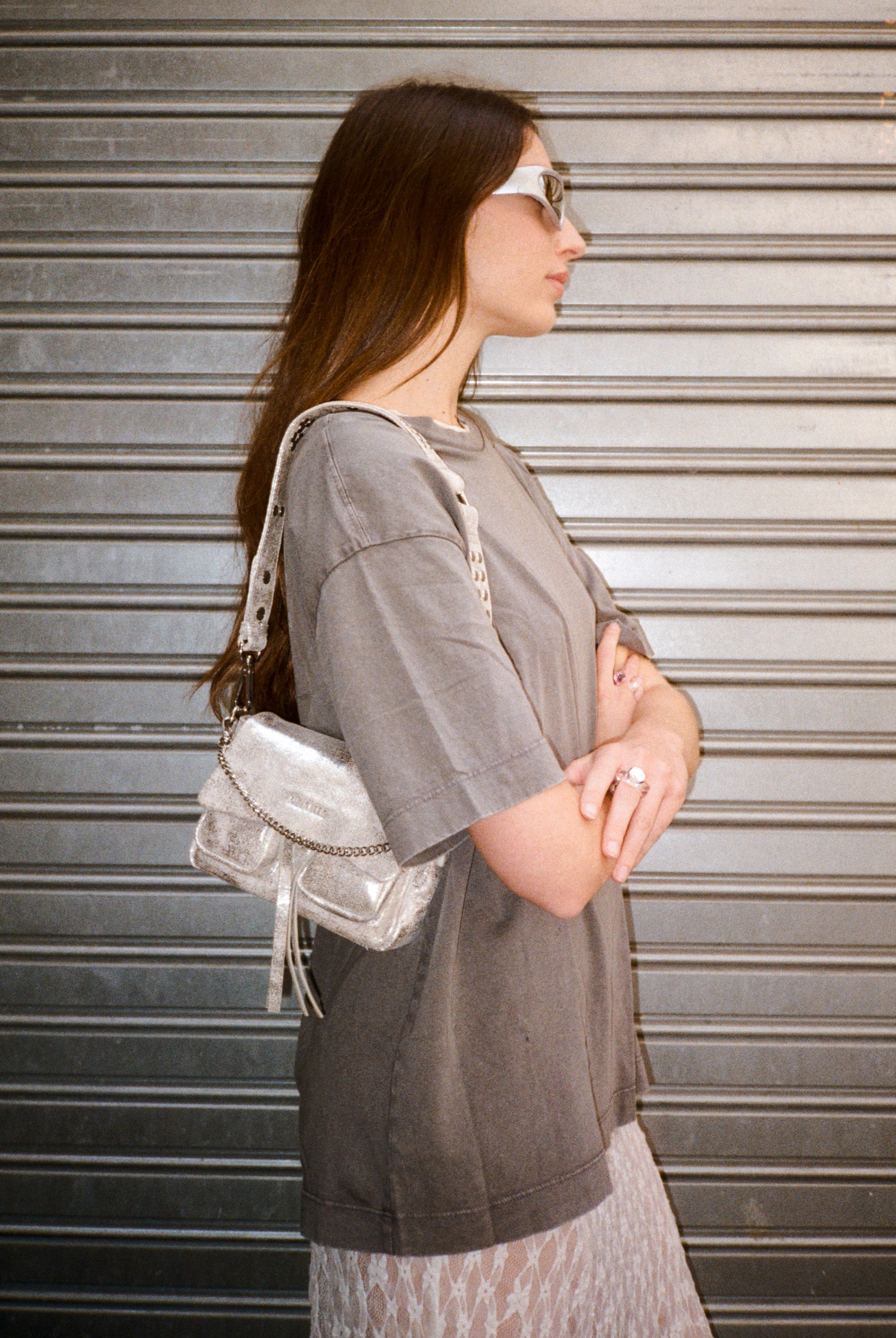 mini Max Sand gold shoulder bag Neuville