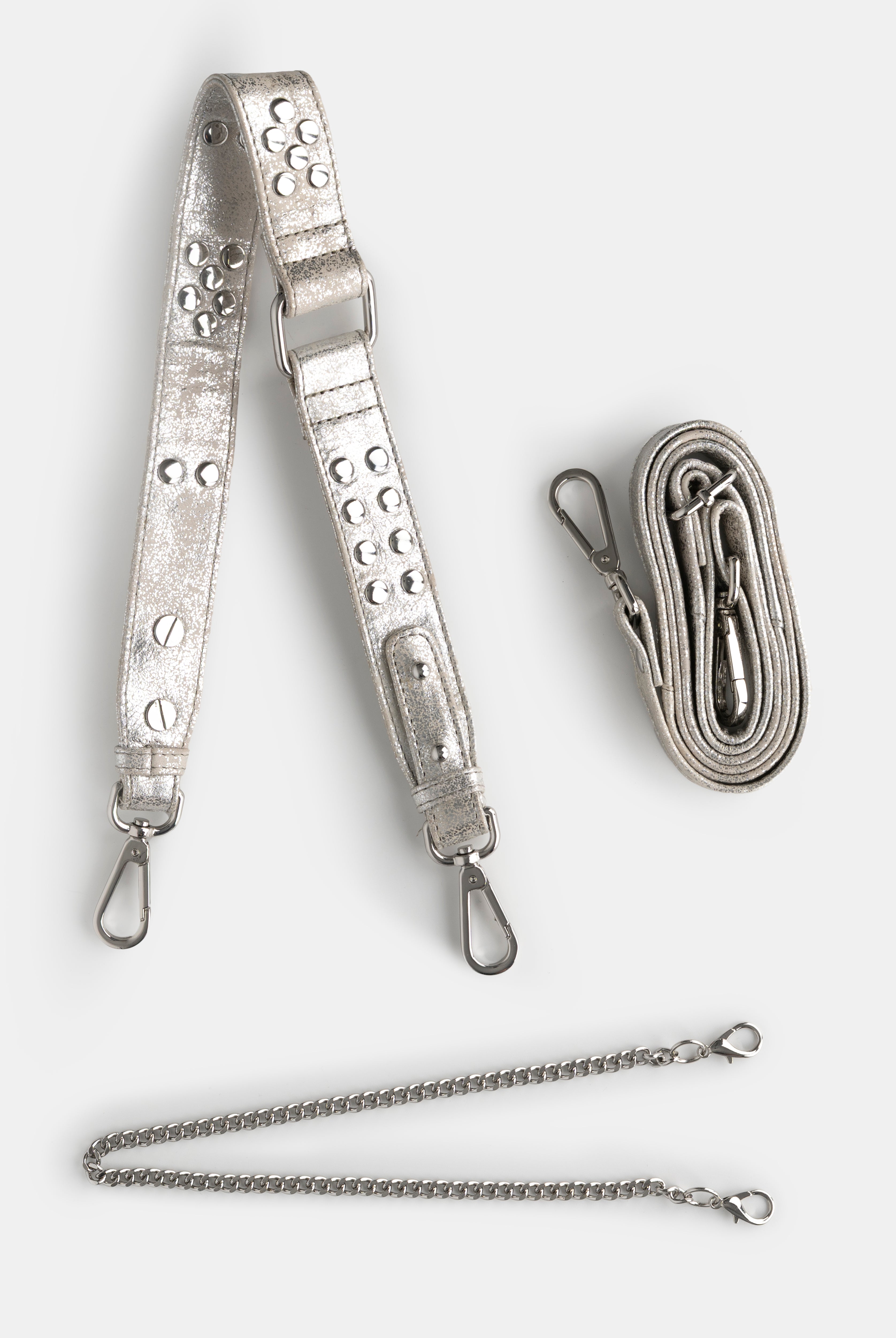 Maxke Sand gold shoulder strap, crossbody strap and chain. Neuville bag