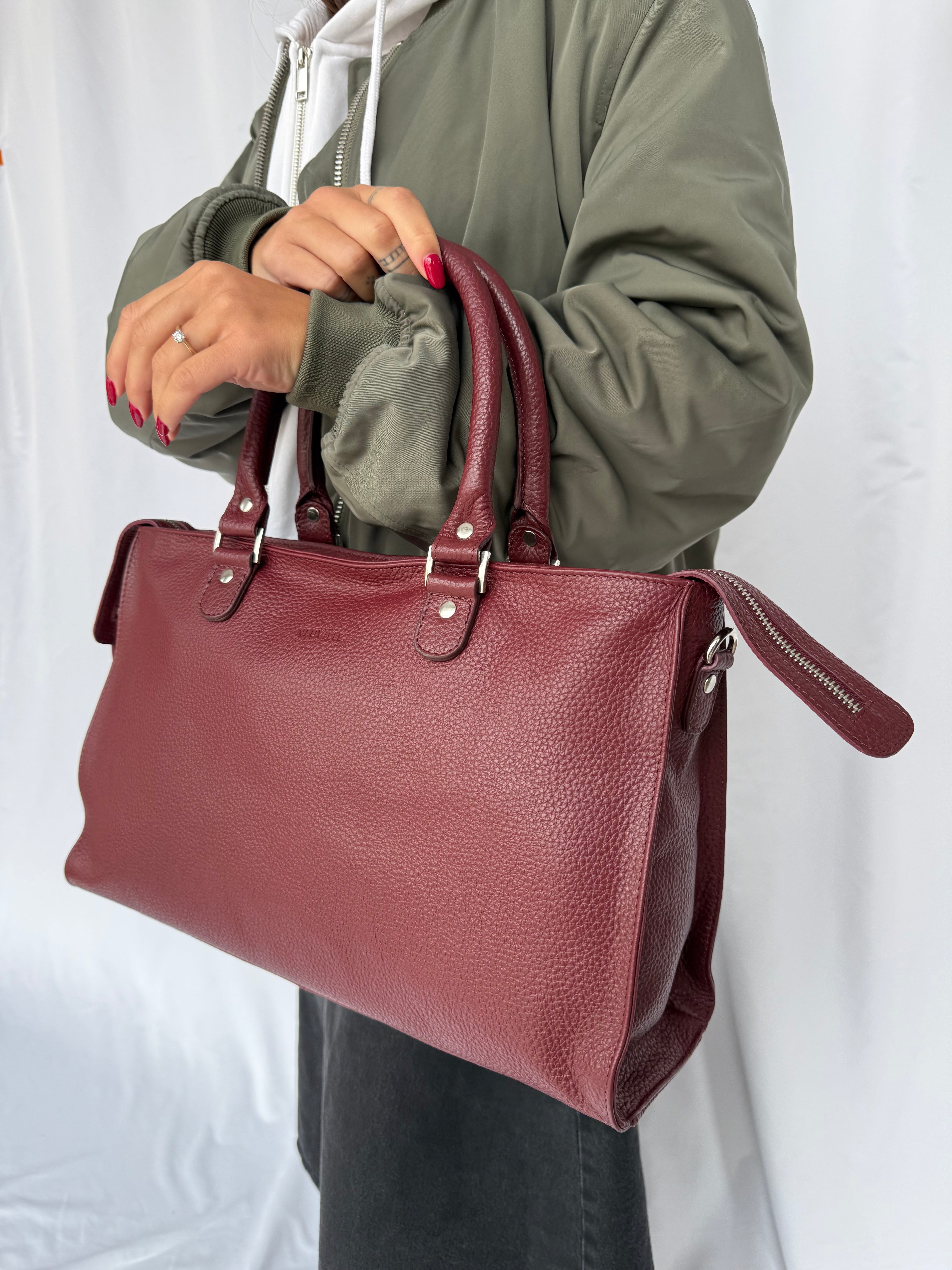 NICENESS 新品 RAREBIRD デミグラブ モヘア100％ NN-2504A12
