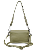 Max Mini light green leather shoulder bag, back side product picture