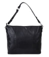 Orion black Neuville. Big black leather bag of the brand Neuville. Shoulder bag