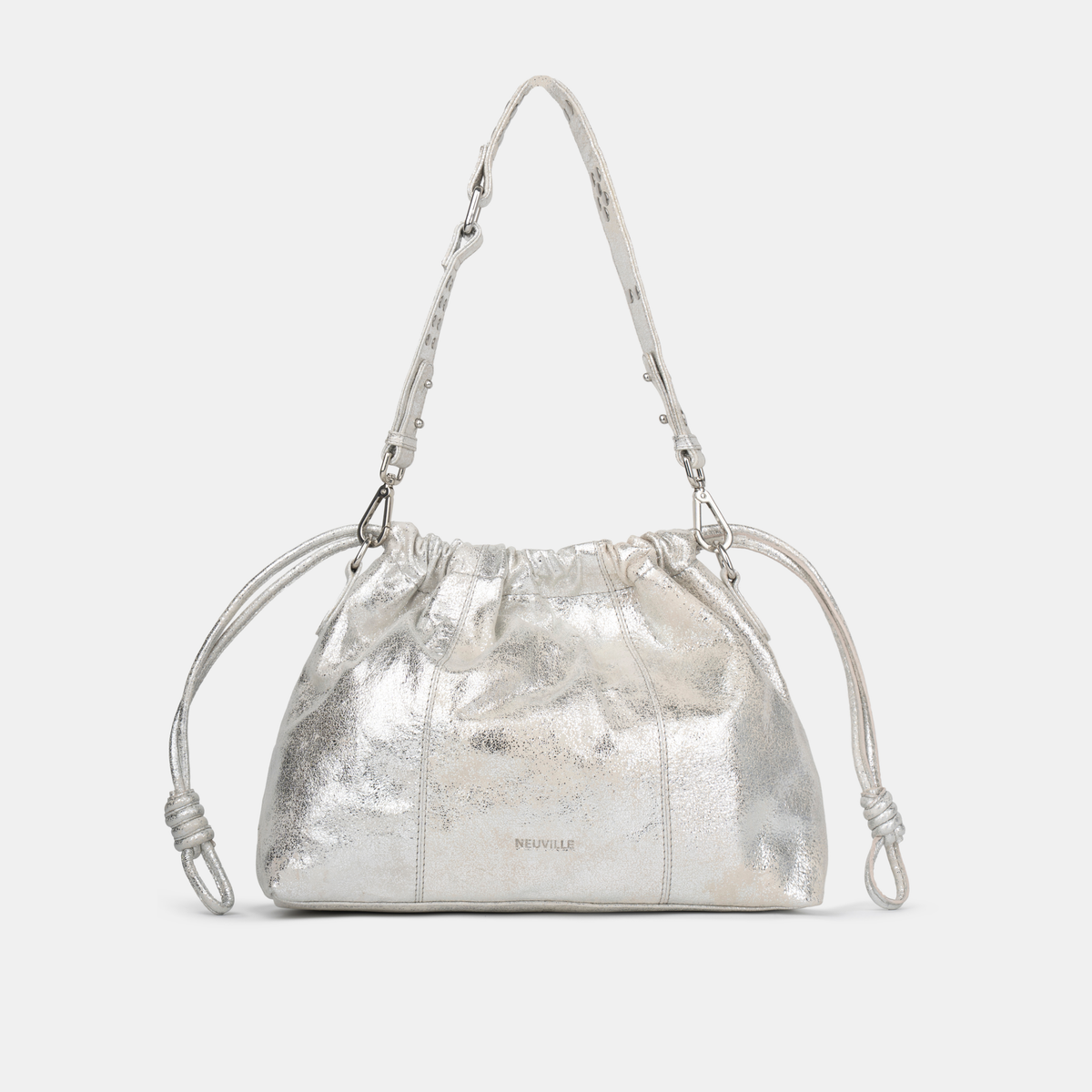 ELLIOT MINI SAND GOLD - NEUVILLE - Leather bag