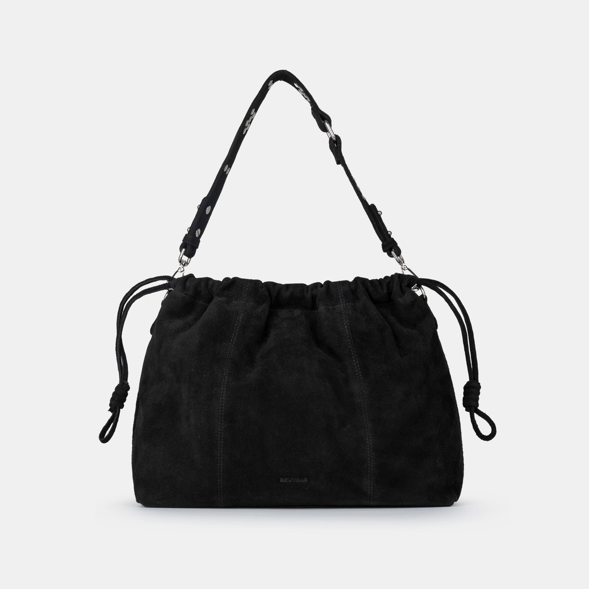 ELLIOT MINI SUEDE BLACK - NEUVILLE - Leather bag