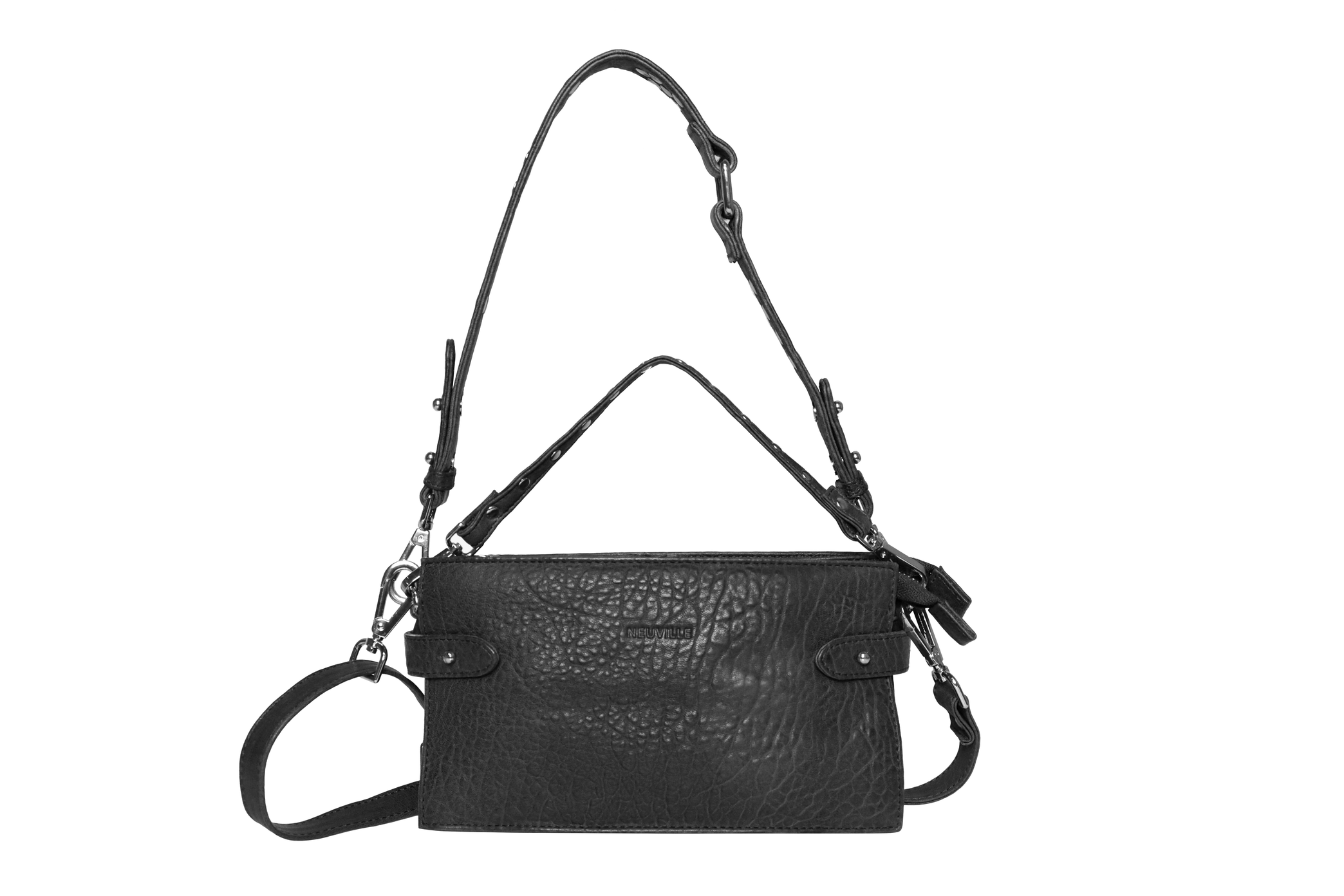 ROCK MAMA BUBBLE BLACK | Women's Leather Bags | NEUVILLE